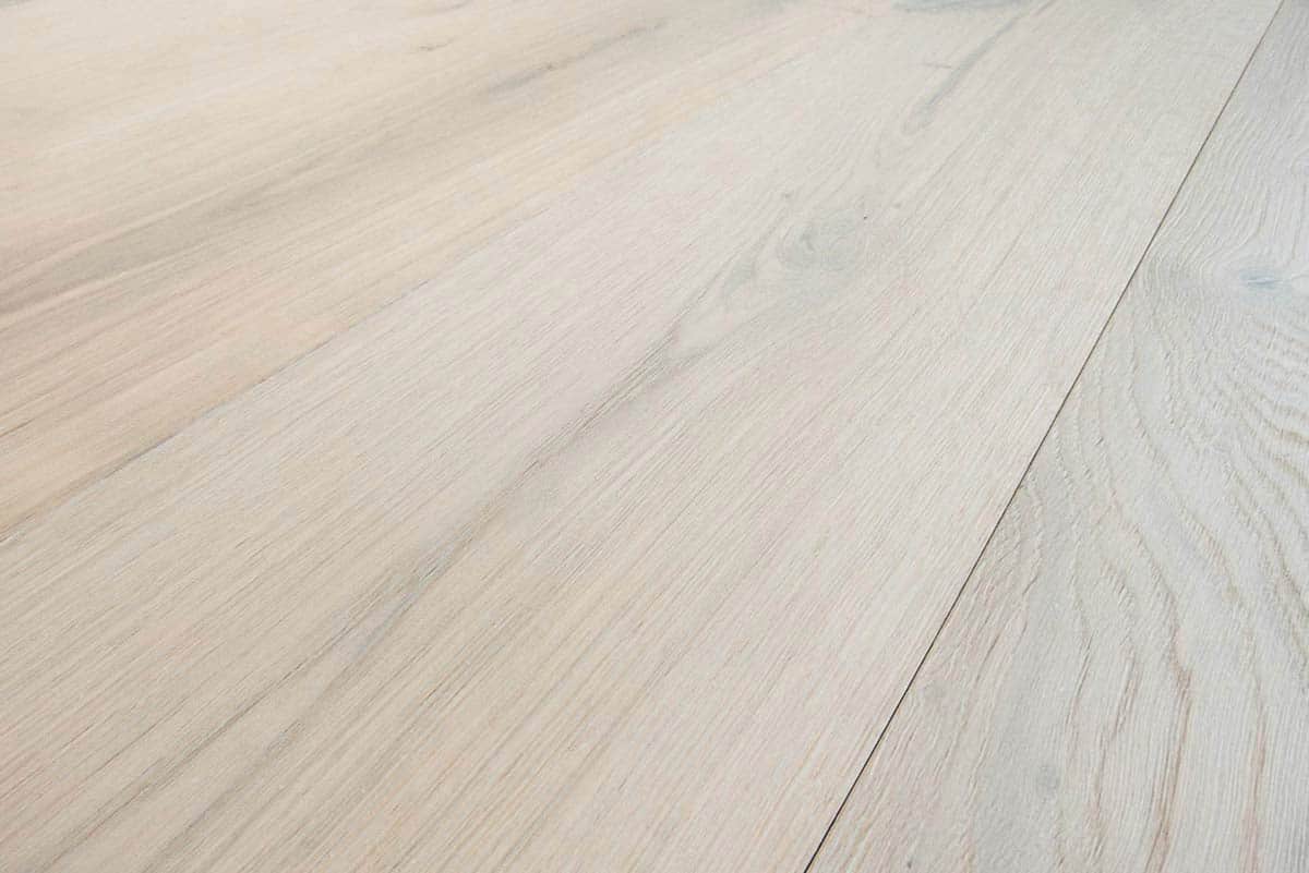 Engineered Bleached Oak Flooring Italian 2 Ply Wide Plank