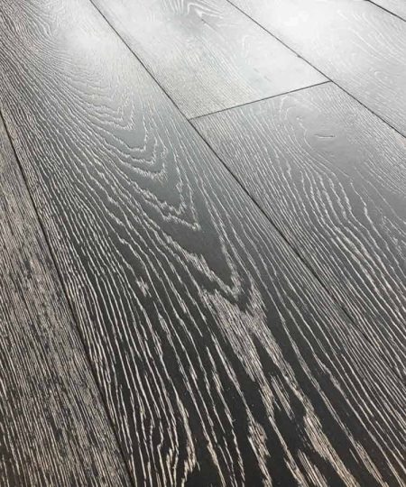 Parquet rovere Decapato Nero Country Made in Italy 05