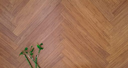 parquet bamboo spina italiana 90 strand woven carbonizzato listone prefinito 04