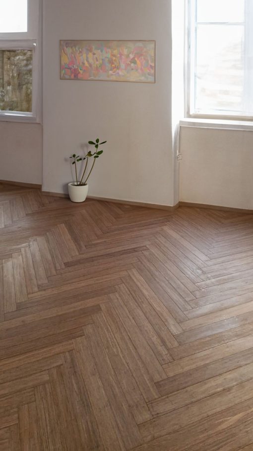 parquet bamboo spina italiana 90 strand woven thermo 03