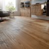 parquet rovere naturale piallato con spaccature maxiplancia tono su tono 06