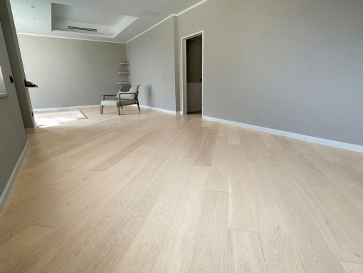 parquet rovere sbiancato maxiplancia linea prestige 18